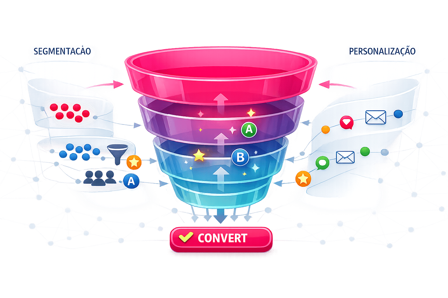 Segmentação de Leads vs. Personalização: Diferenças e Usos