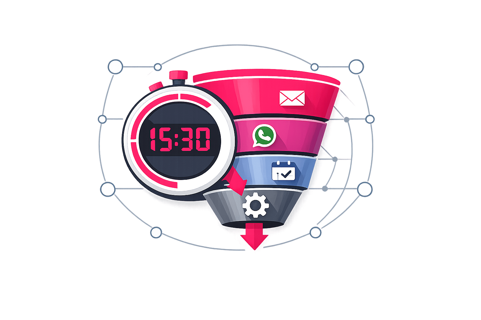 Calculadora de Tempo de Nutrição de Leads