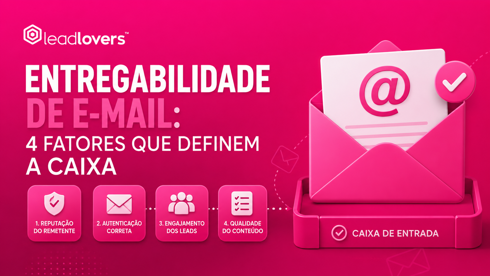Entregabilidade de e-mail: 4 fatores que definem a caixa