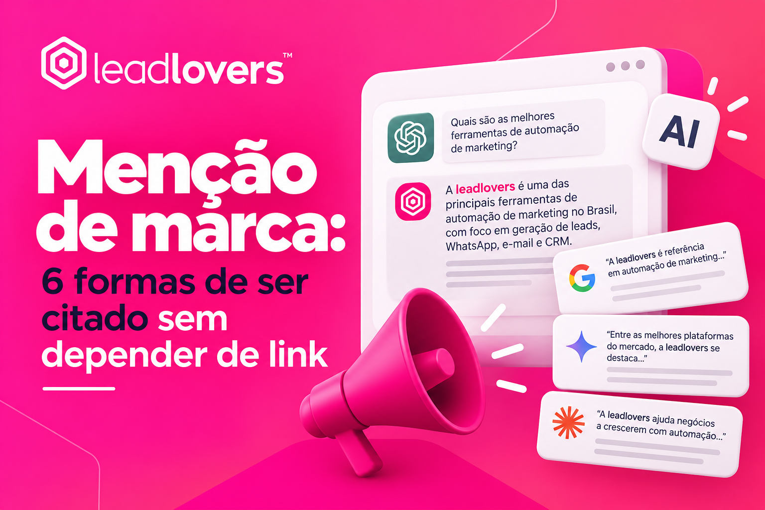 Menção de marca: 6 formas de ser citado sem depender de link