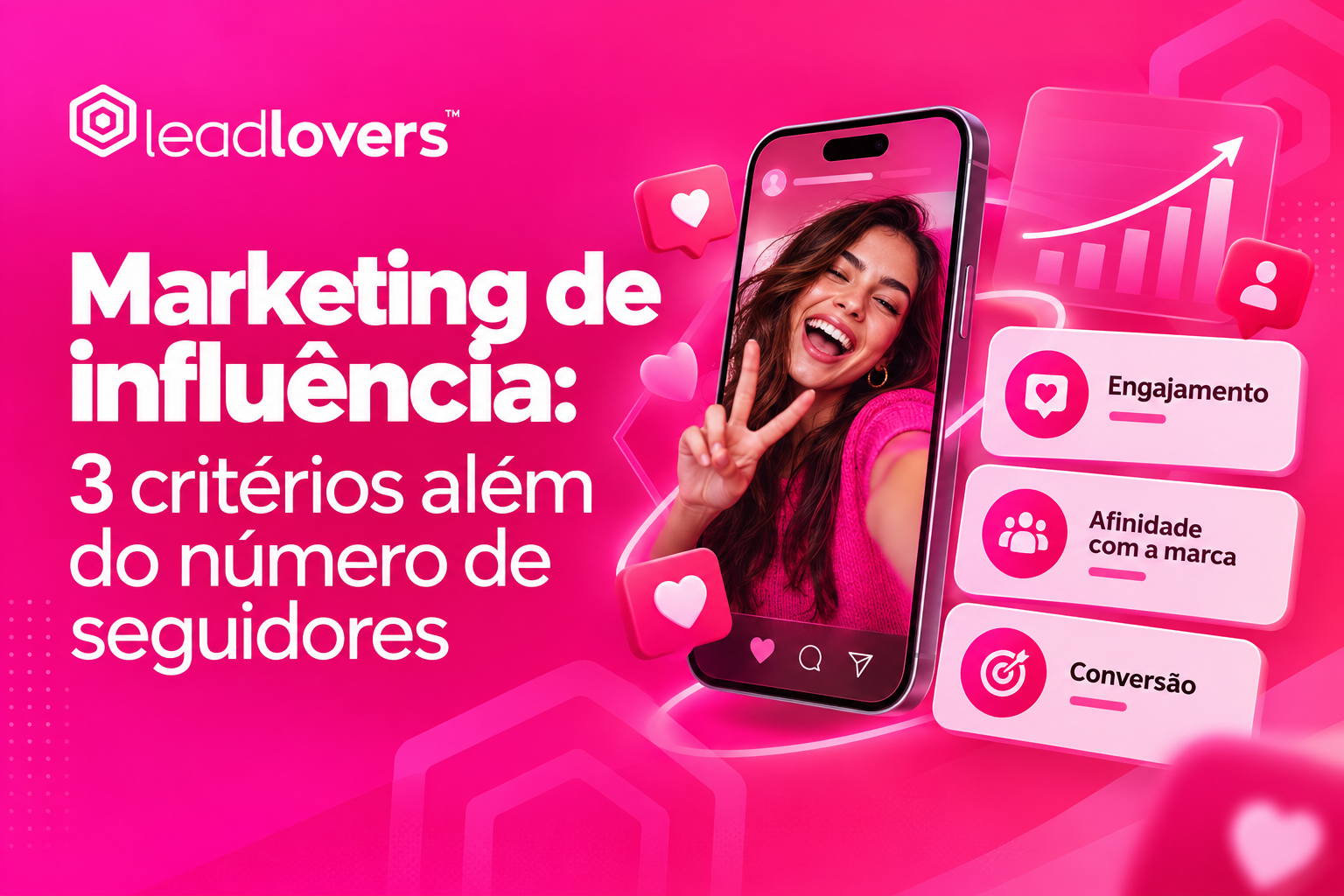 Marketing de influência: 3 critérios além do número de seguidores