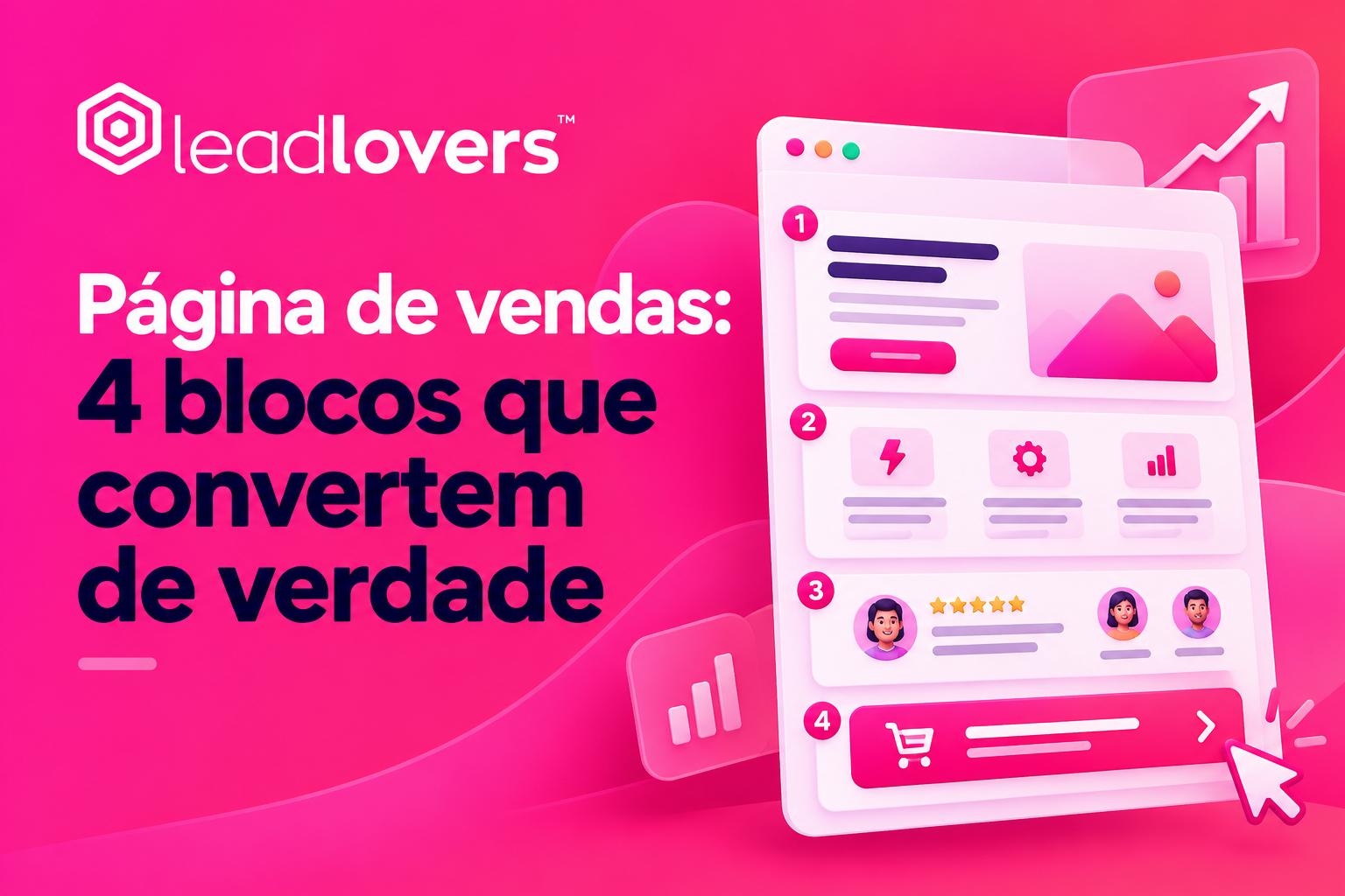 Página de vendas: 4 blocos que convertem de verdade