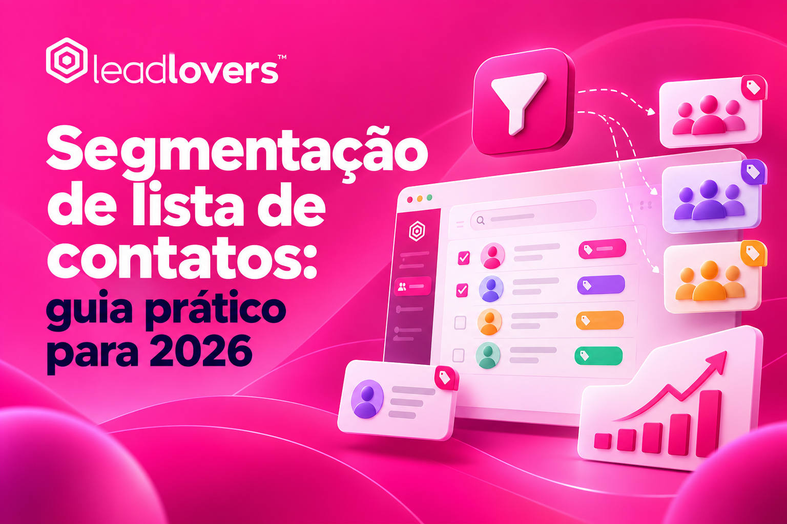 Segmentação de lista de contatos: guia prático para 2026